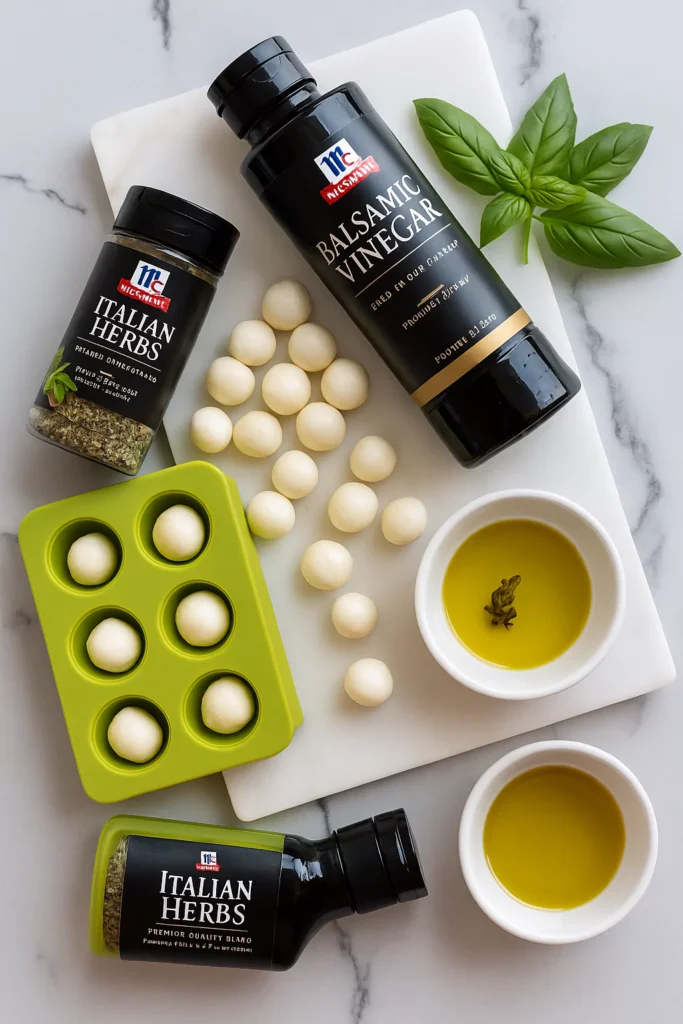 mozzarella skulls recipe ingredients
