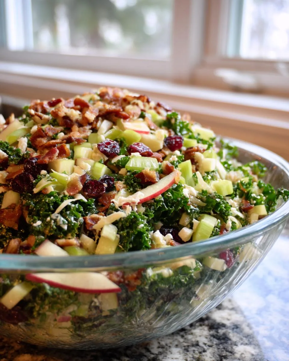 Apple Cranberry Pecan Salad - detail 5