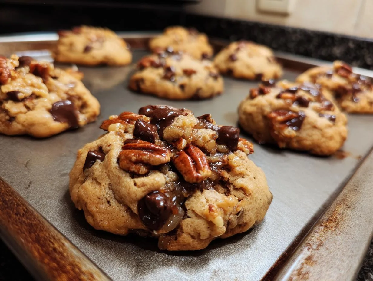 Irresistible Bourbon Pecan Cookies in Just 3 Steps