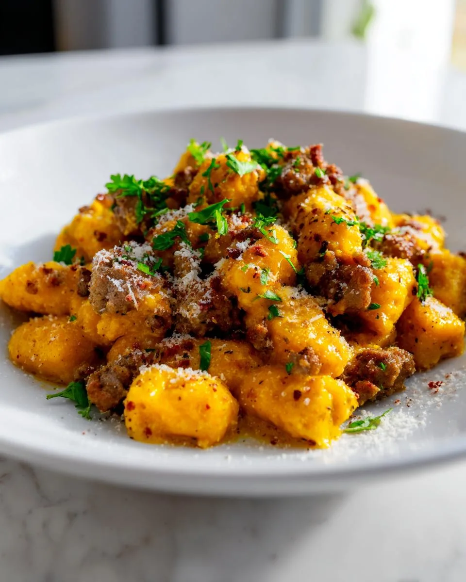 Butternut Sausage Gnocchi Recipe - detail 1