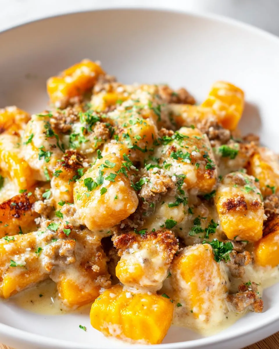 Butternut Sausage Gnocchi Recipe - detail 4