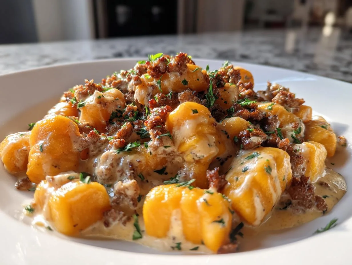 36-Minute Butternut Sausage Gnocchi Recipe