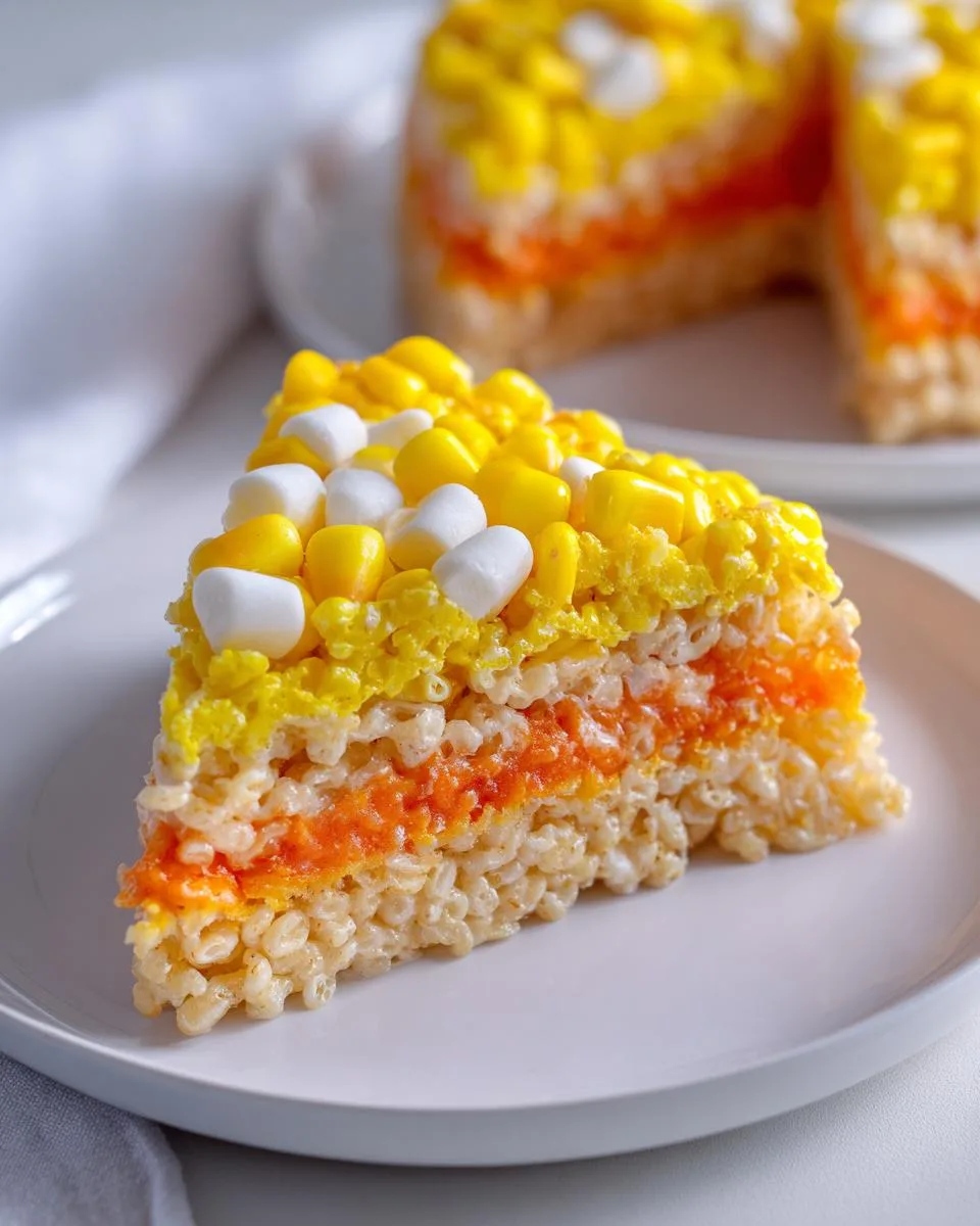 Candy Corn Rice Krispies - detail 4