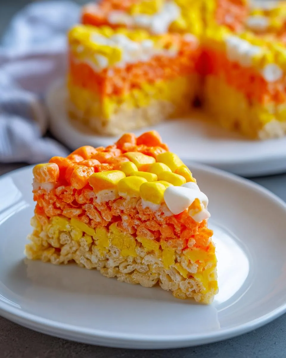 Candy Corn Rice Krispies - detail 5