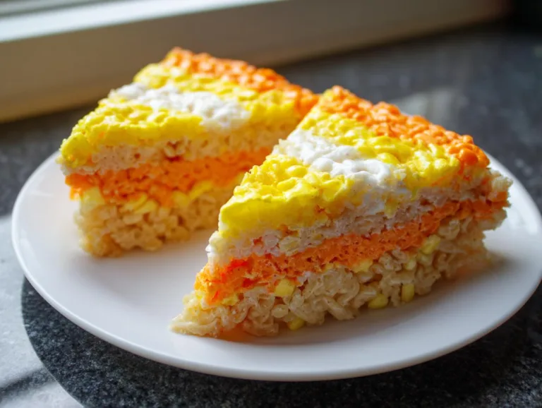 Candy Corn Rice Krispies