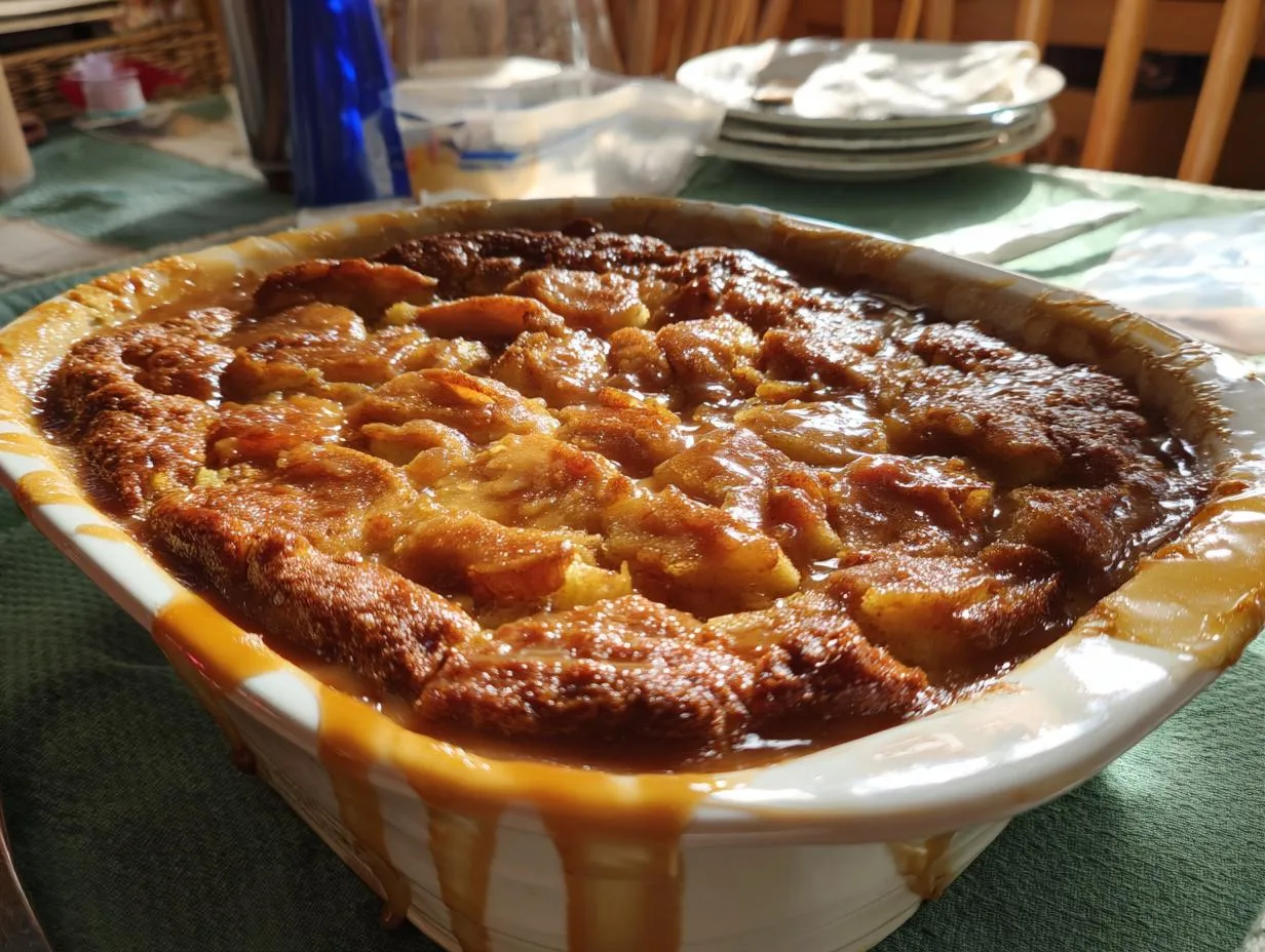 2-Ingredient Caramel Apple Dump Cake – Easy Bliss