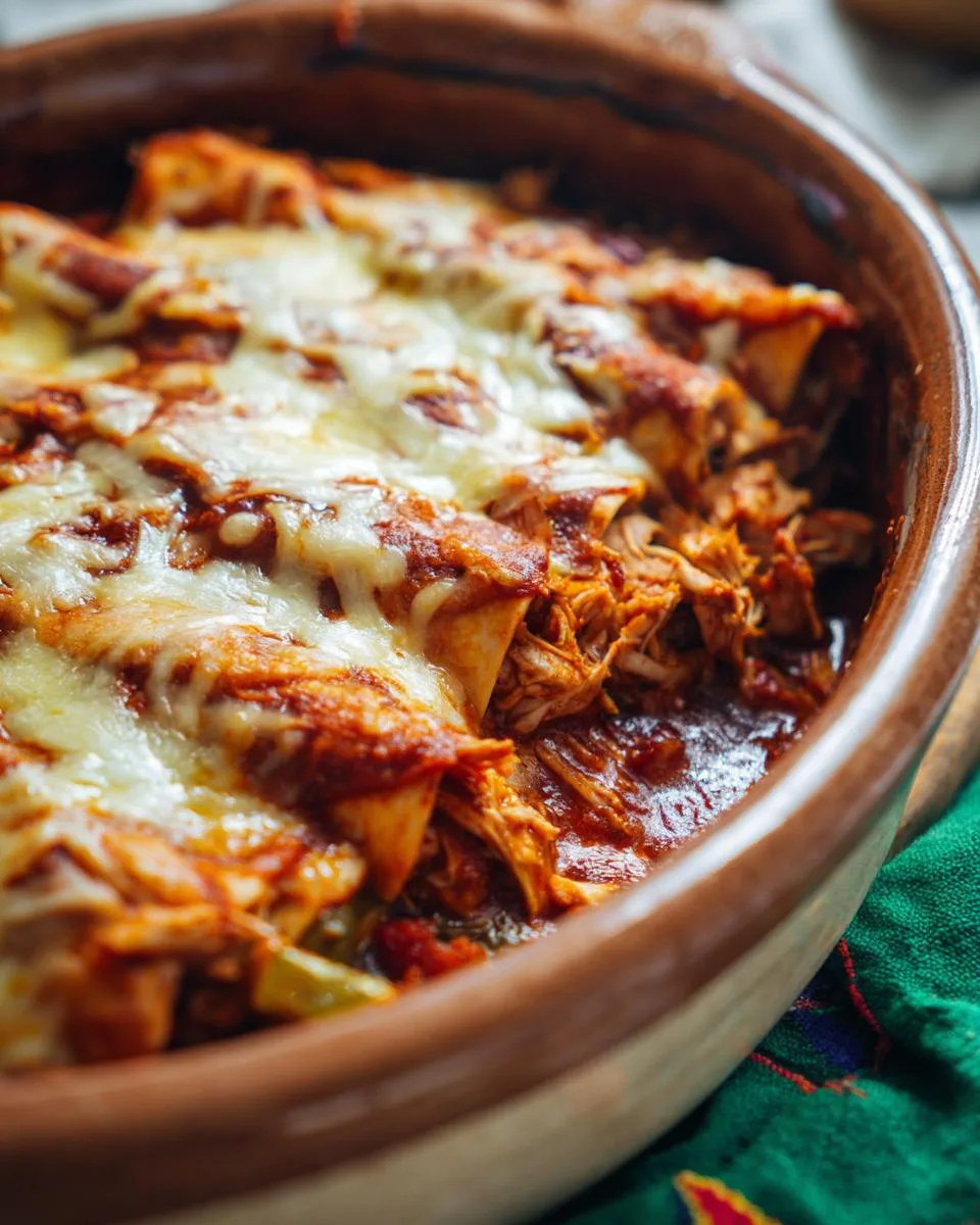 Chicken Enchilada Crock Pot - detail 3