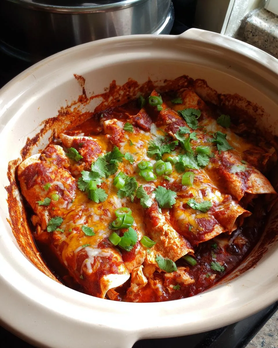 Chicken Enchilada Crock Pot - detail 4