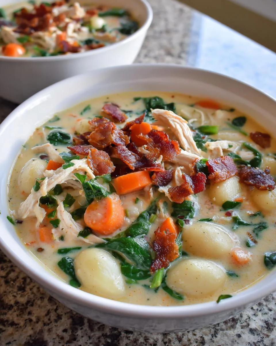 Chicken Gnocchi Soup - detail 2