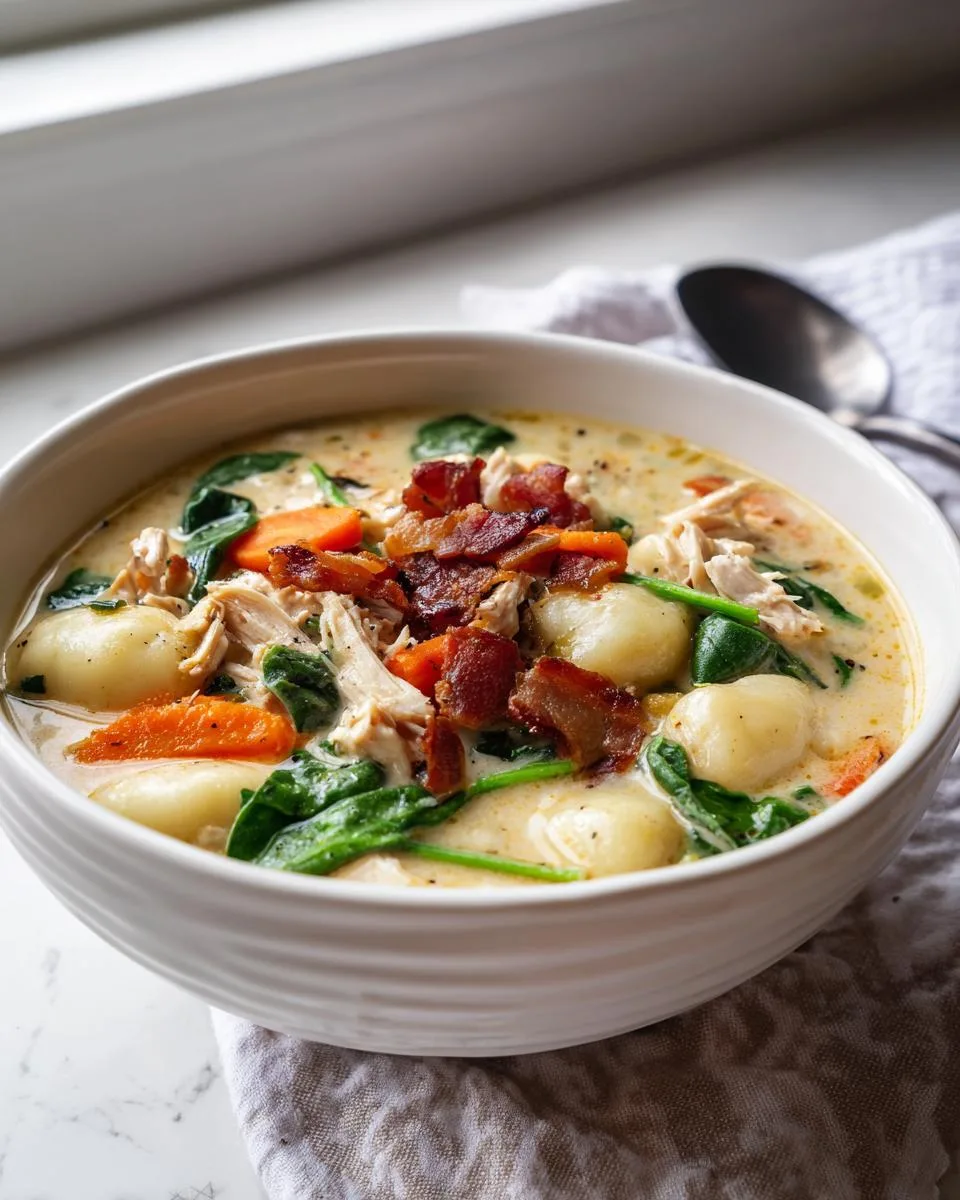 Chicken Gnocchi Soup - detail 3