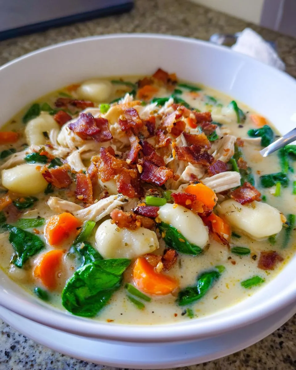 Chicken Gnocchi Soup - detail 5