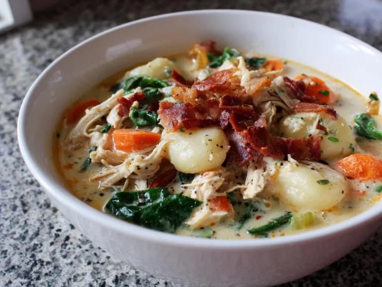 Chicken Gnocchi Soup