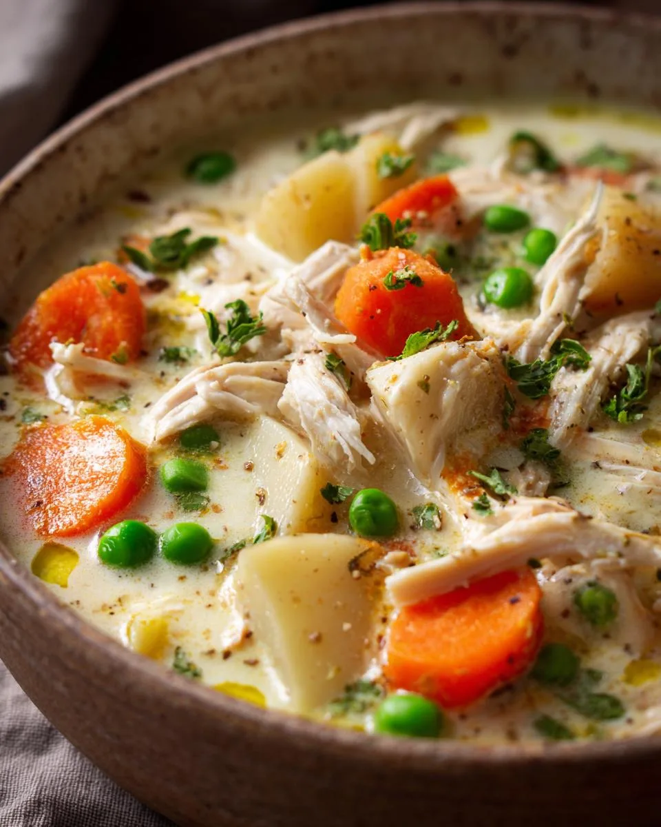 Chicken Pot Pie Soup - detail 2