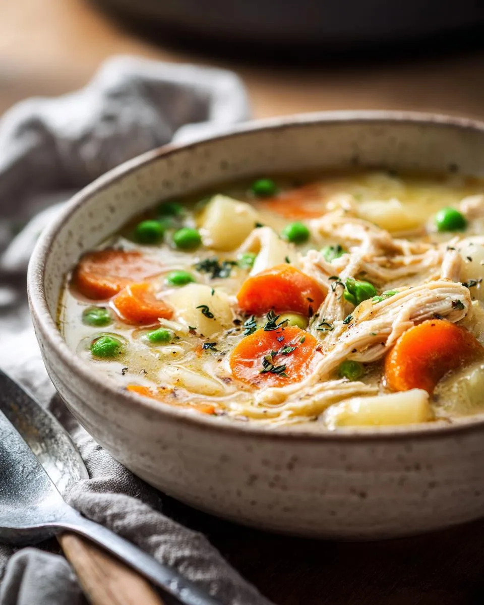 Chicken Pot Pie Soup - detail 3