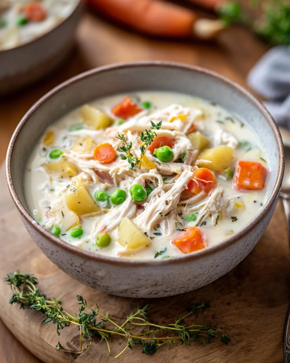 Chicken Pot Pie Soup - detail 4