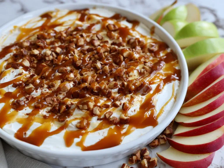 Cream Cheese Caramel Apple Dip