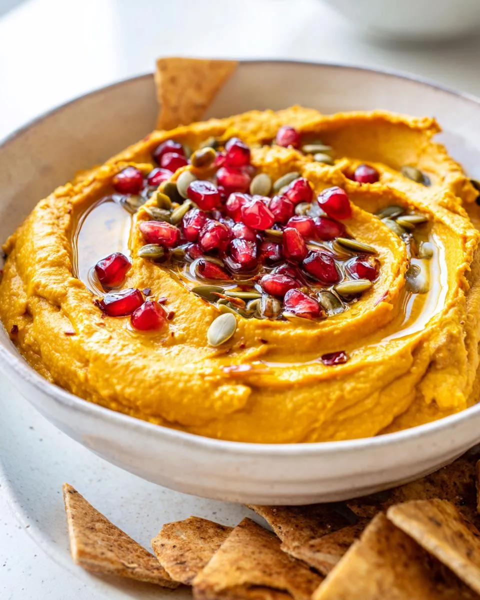 Creamy Pumpkin Hummus Recipe - detail 3