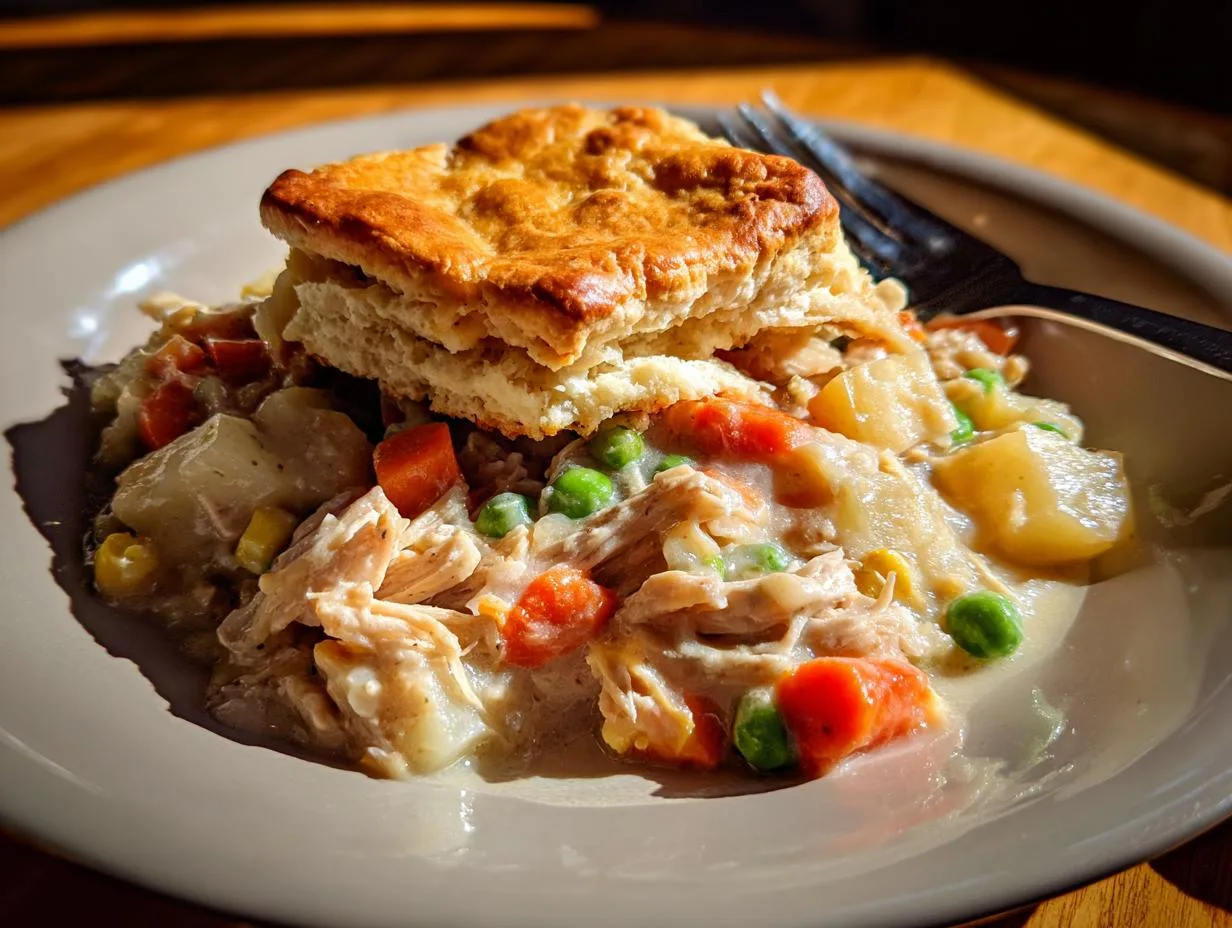 Unbelievably Easy Crock Pot Chicken Pot Pie Recipe