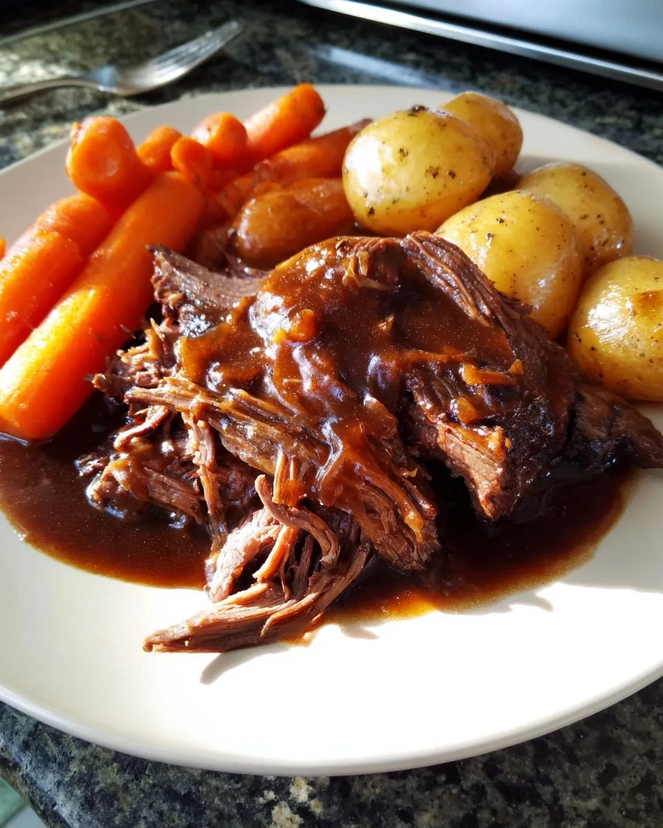 Crock Pot Chuck Roast - detail 2