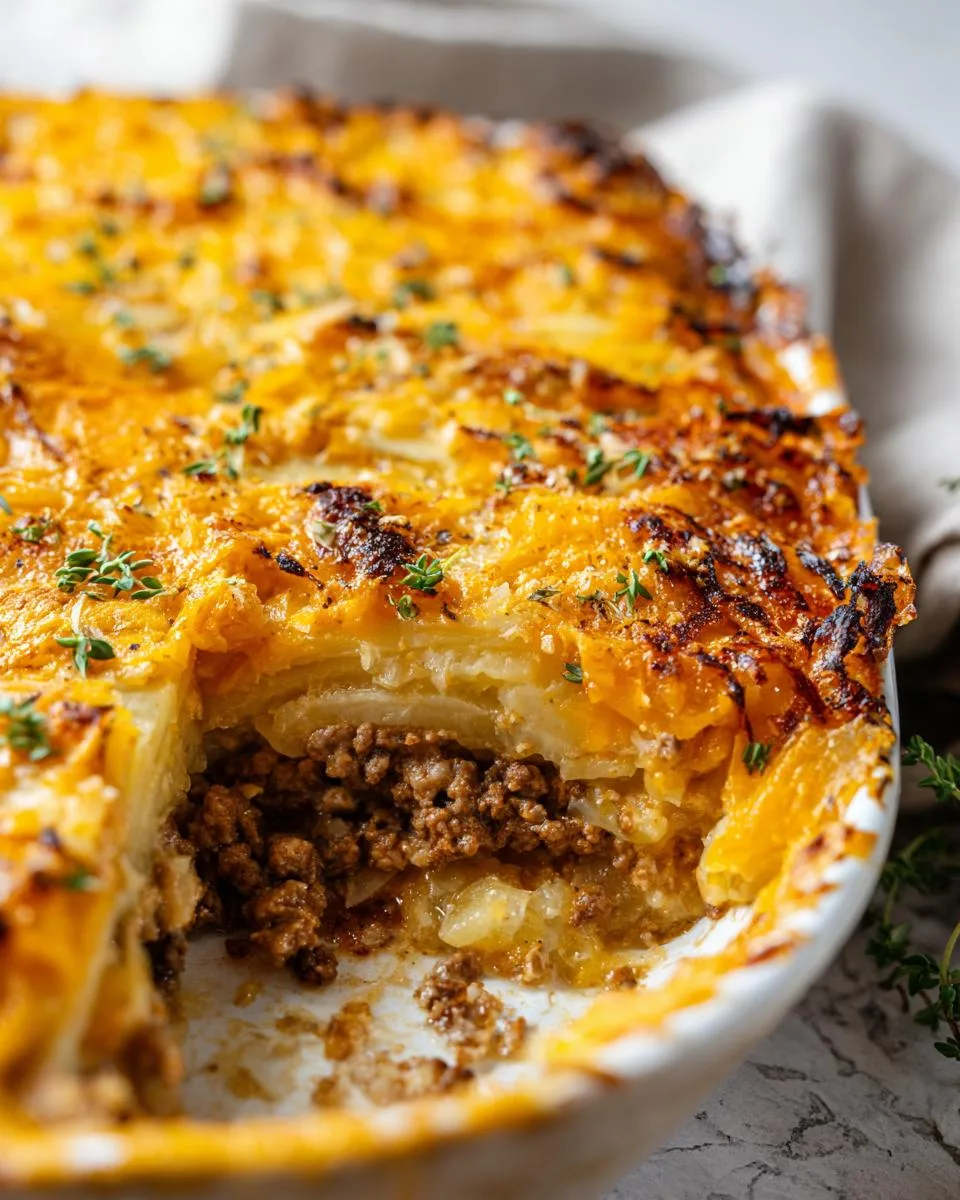Ground Beef Potato Casserole - detail 2