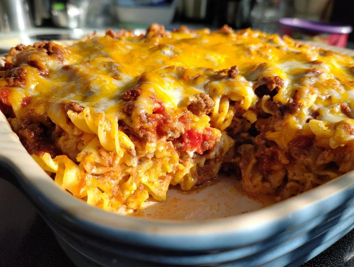 Incredible 5-Ingredient Hamburger Casserole That Saves Time