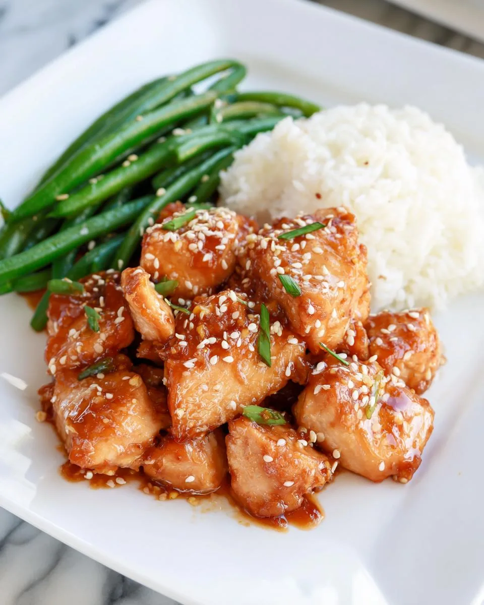 Healthy Sesame Chicken Recipe - detail 2