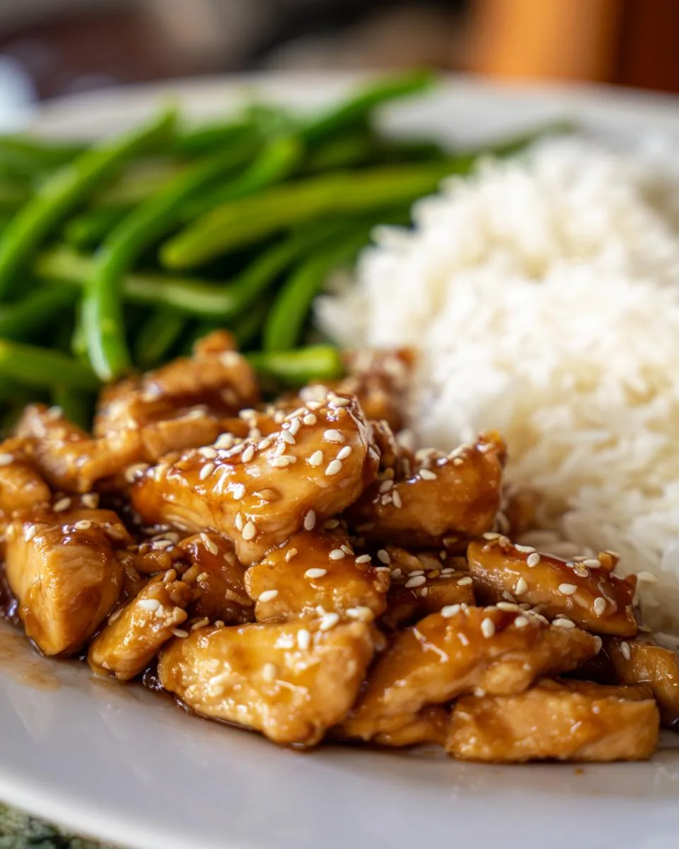 Healthy Sesame Chicken Recipe - detail 3