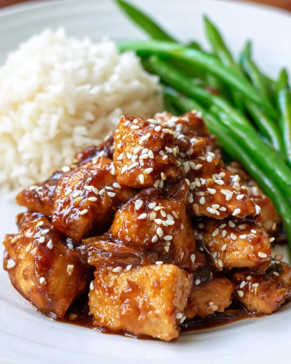 Healthy Sesame Chicken Recipe - detail 5