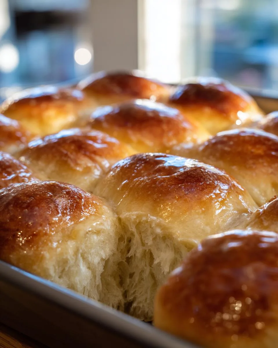 Homemade Fluffy Rolls - detail 4