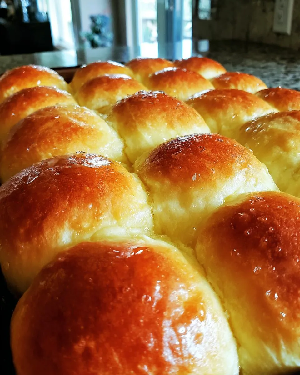 Homemade Fluffy Rolls - detail 5