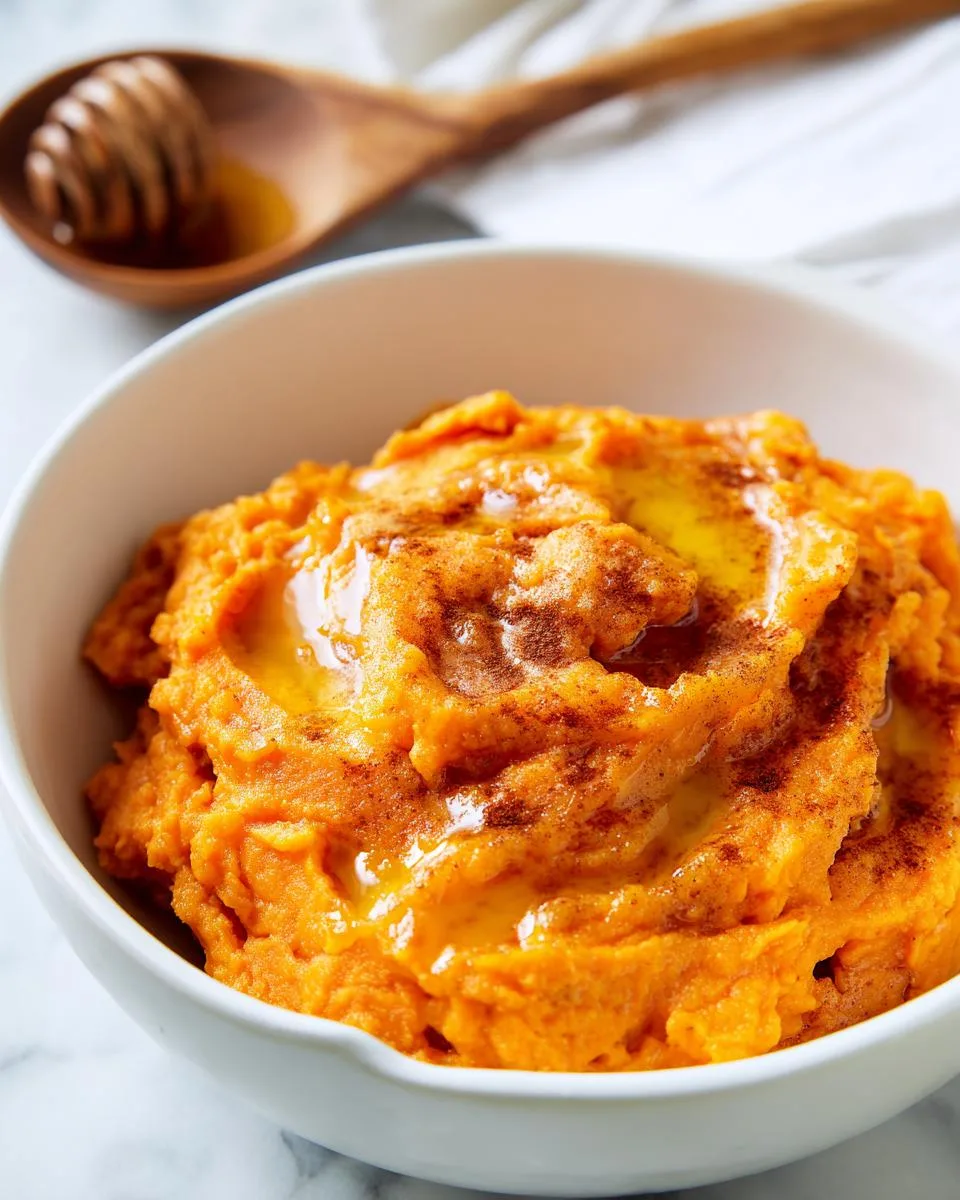 Honey Butter Mashed Sweet Potatoes - detail 5