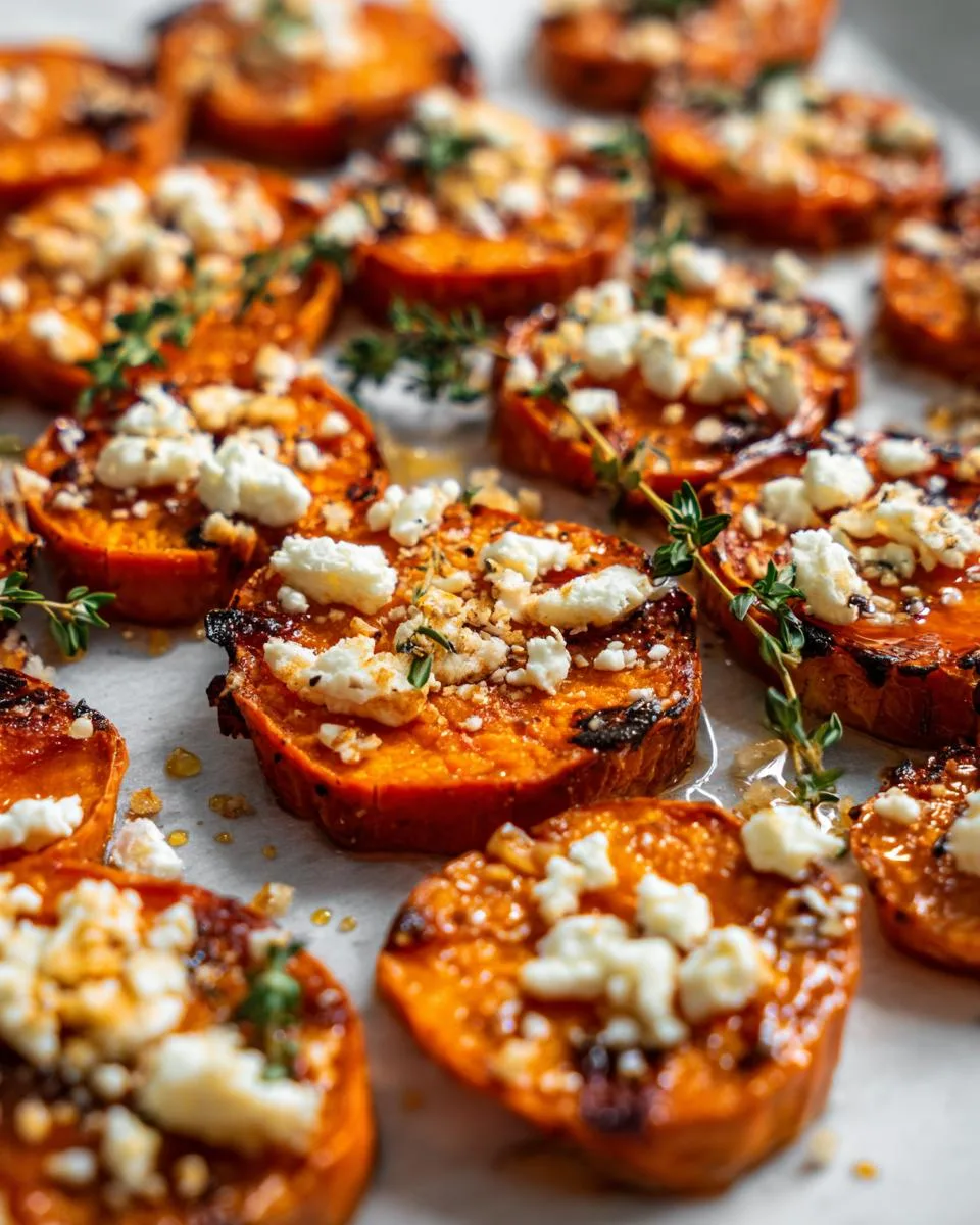 Honey Feta Sweet Potato Bites - detail 2