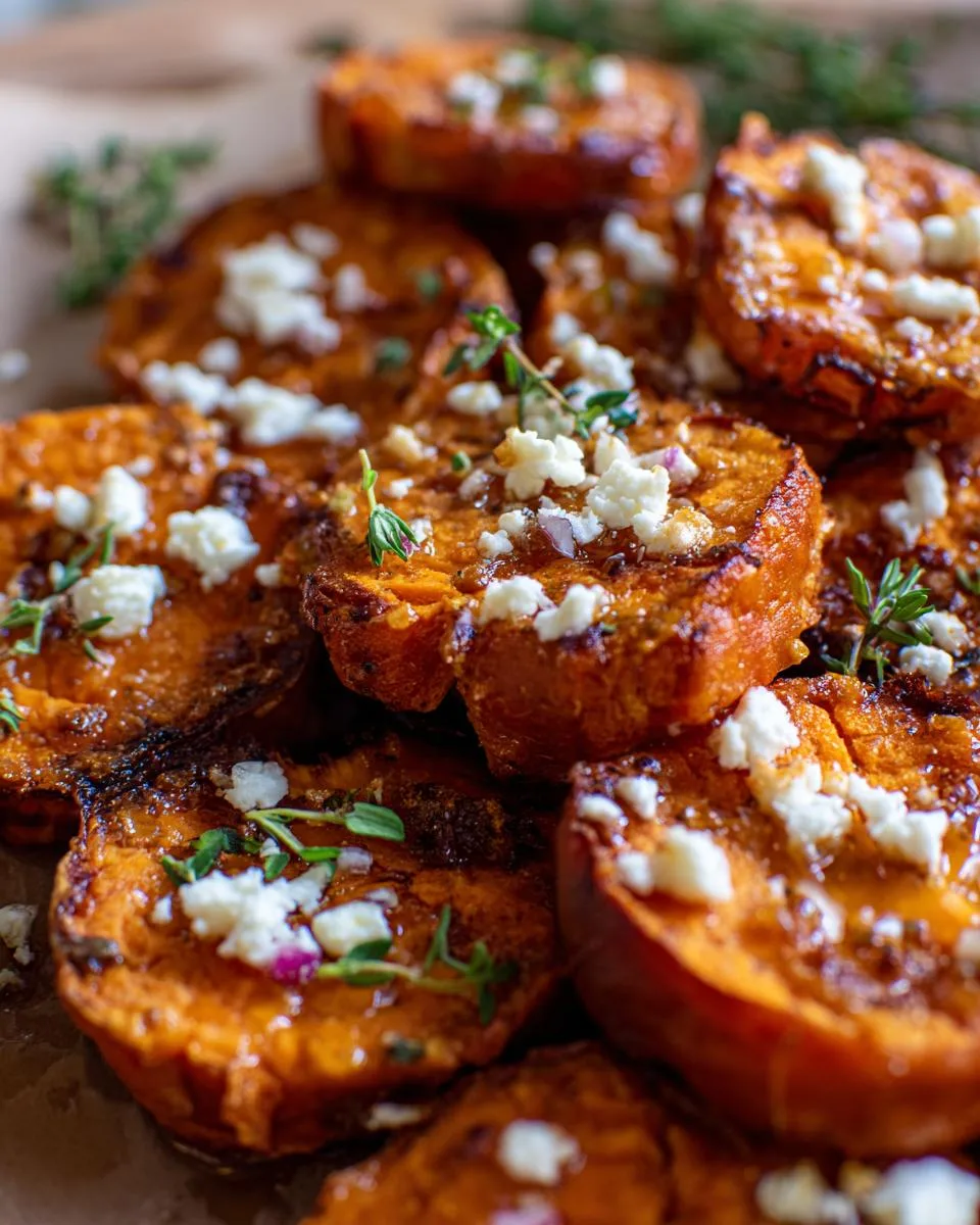 Honey Feta Sweet Potato Bites - detail 3