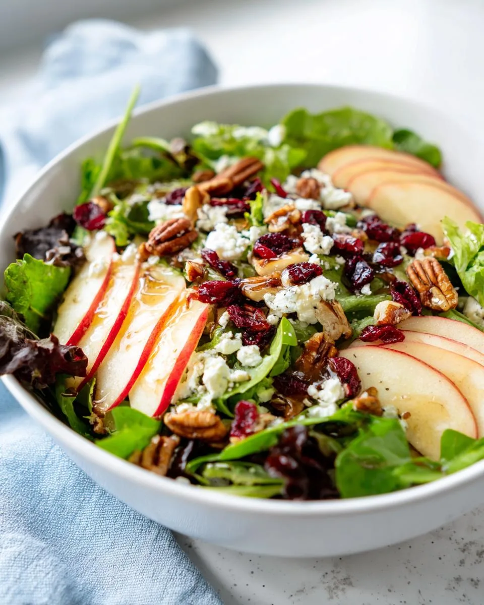 Honeycrisp Apple and Feta Salad - detail 3