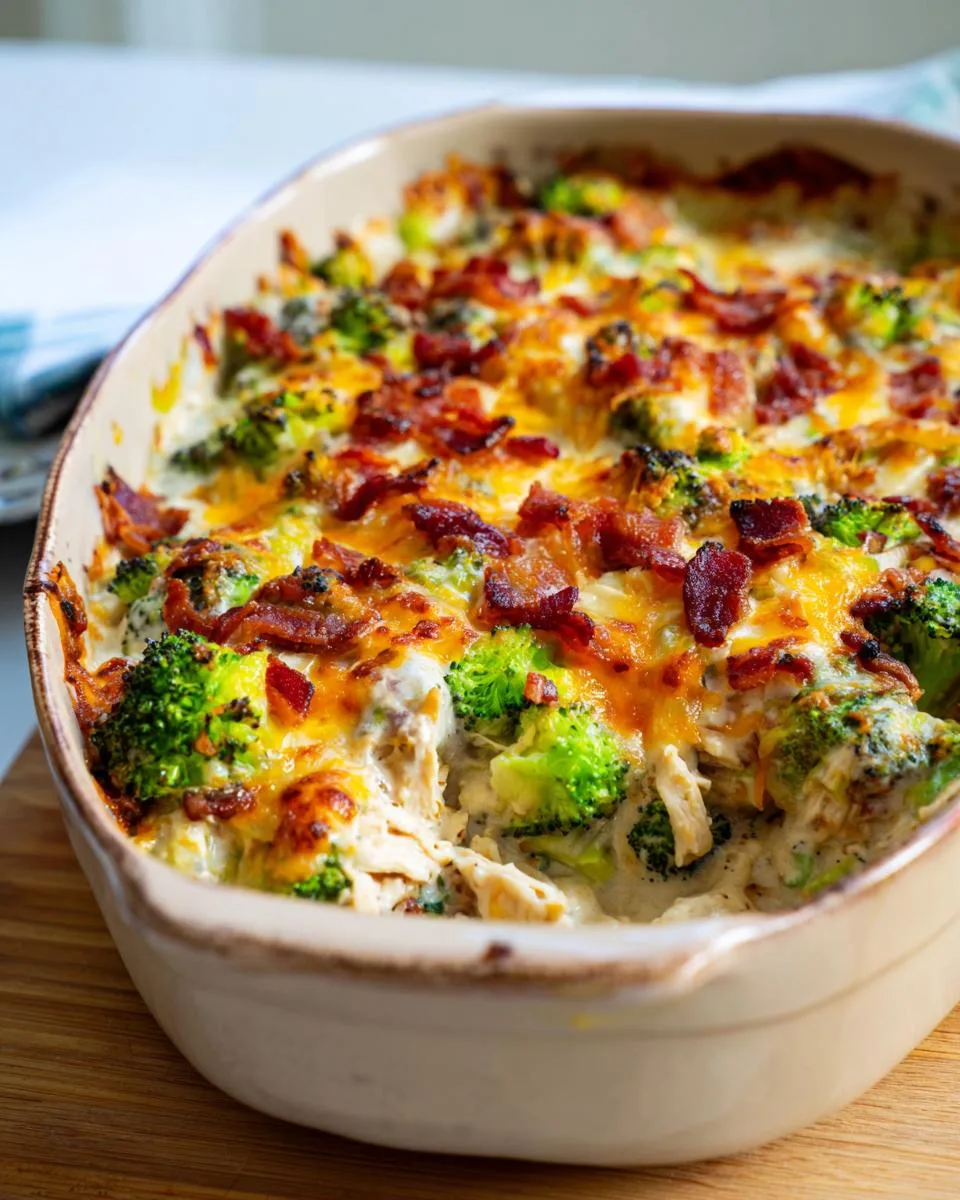 Low Carb Chicken Casserole - detail 3
