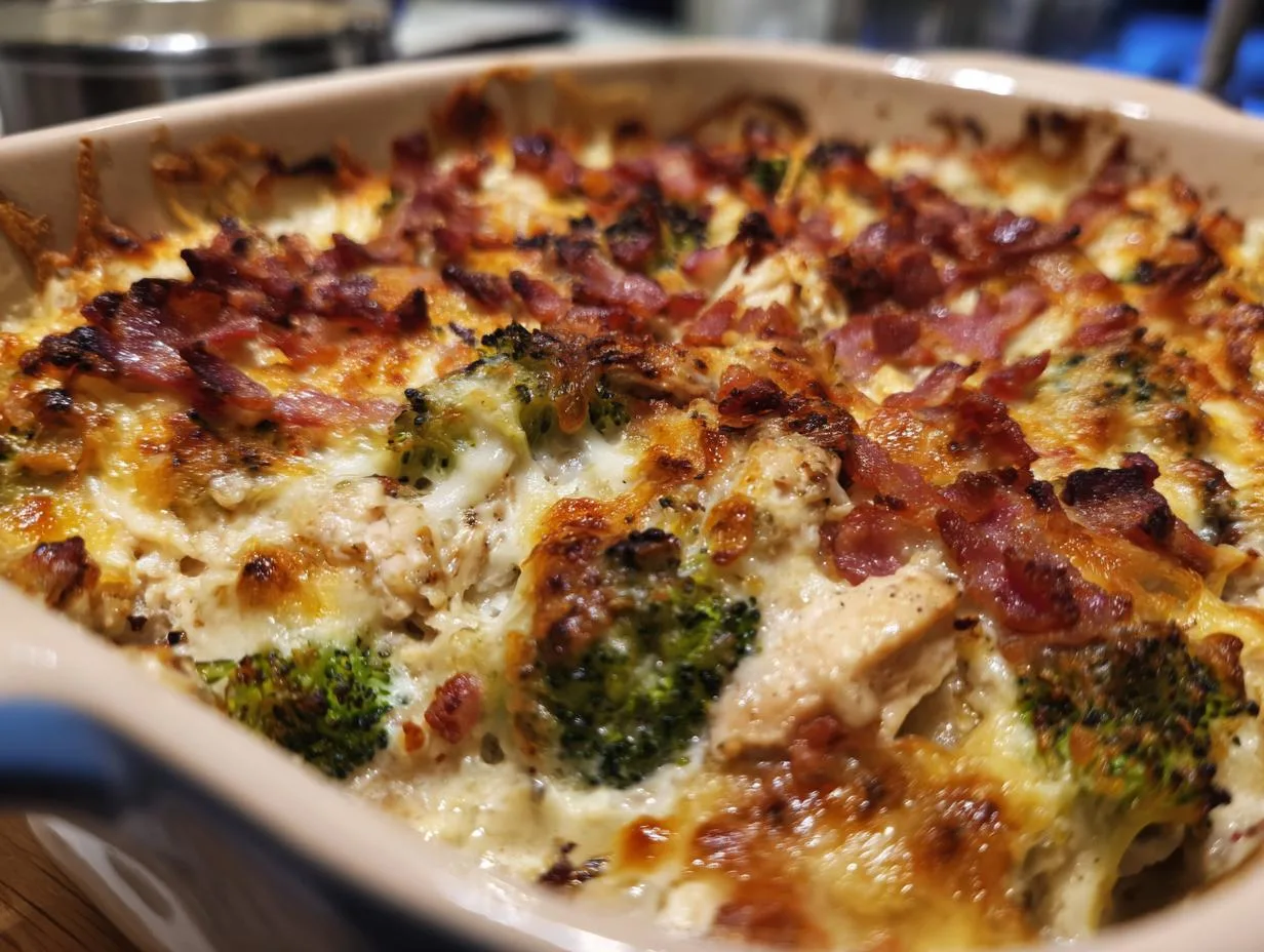 30-Minute Low Carb Chicken Casserole: Irresistible Comfort