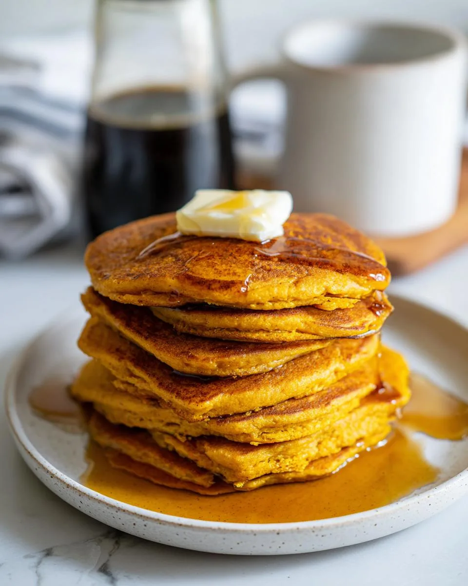 Pumpkin Buttermilk Pancakes - detail 5