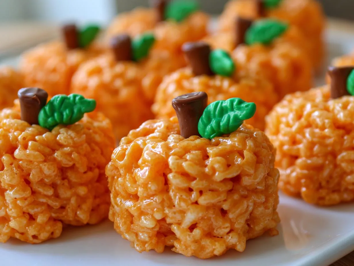 15-Minute Pumpkin Rice Krispie Treats That Steal the Show