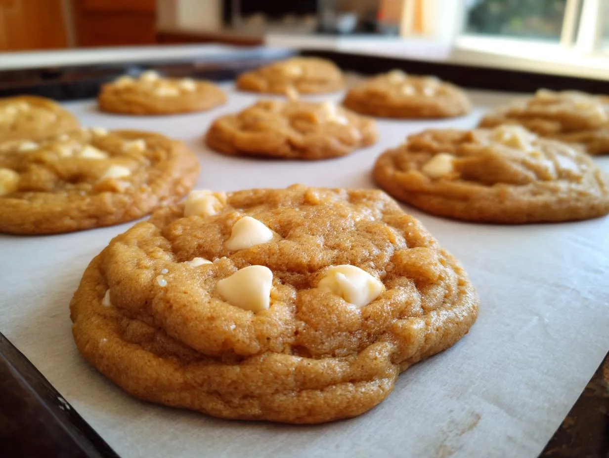 Irresistible Pumpkin White Chocolate Chip Cookies Recipe