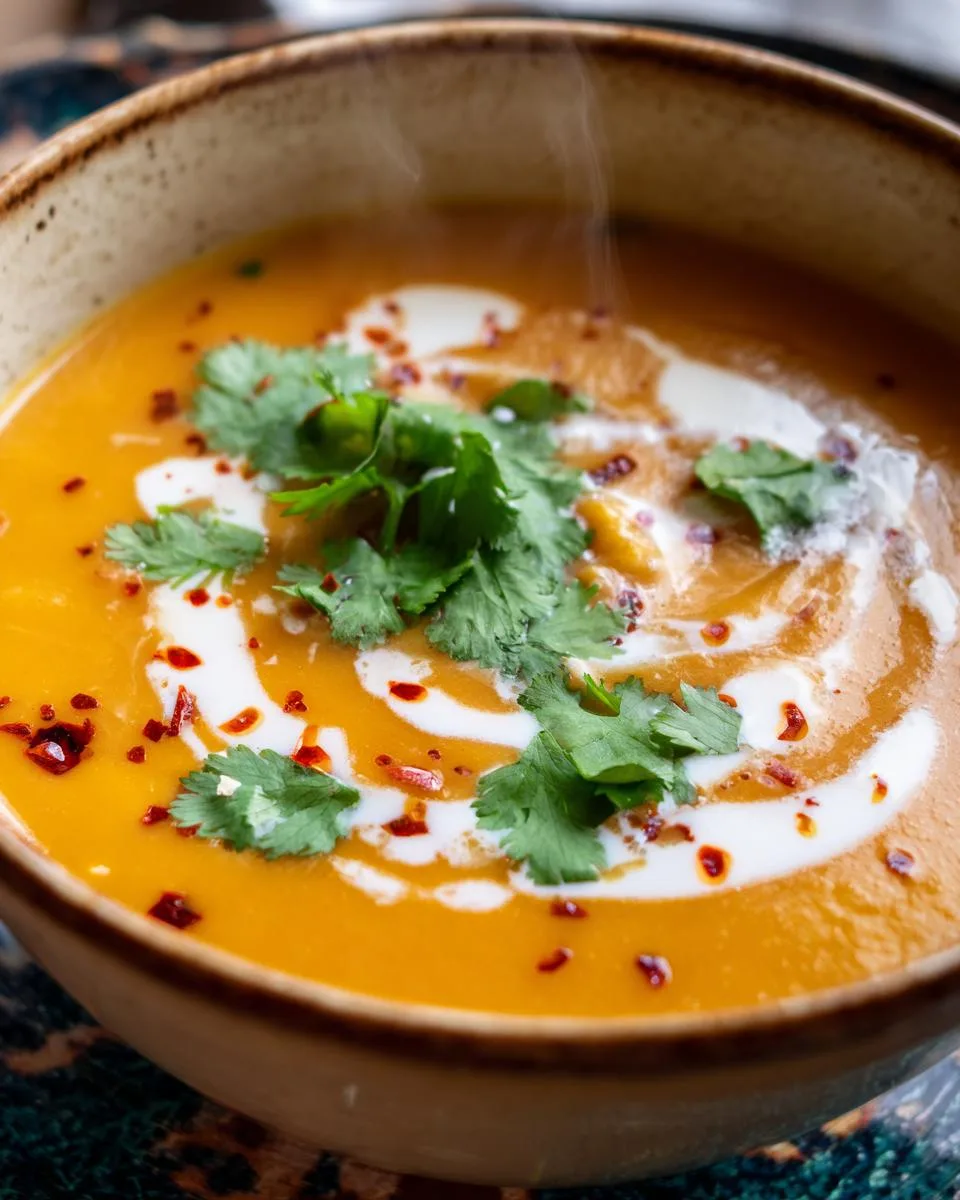 Roasted Butternut Squash Soup - detail 4