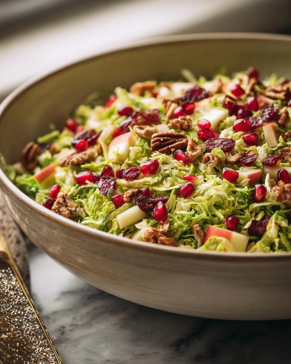 Shaved Brussels Sprout Salad - detail 1