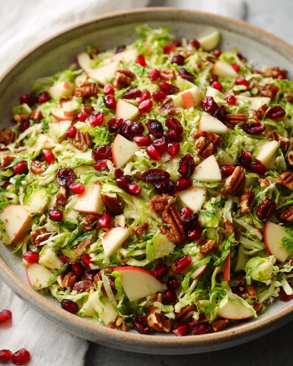 Shaved Brussels Sprout Salad - detail 2