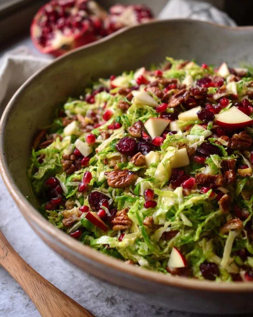 Shaved Brussels Sprout Salad - detail 3