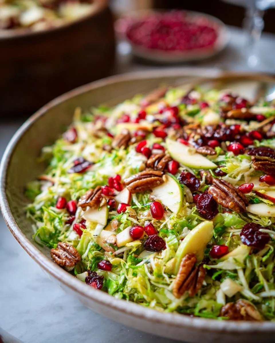 Shaved Brussels Sprout Salad - detail 5