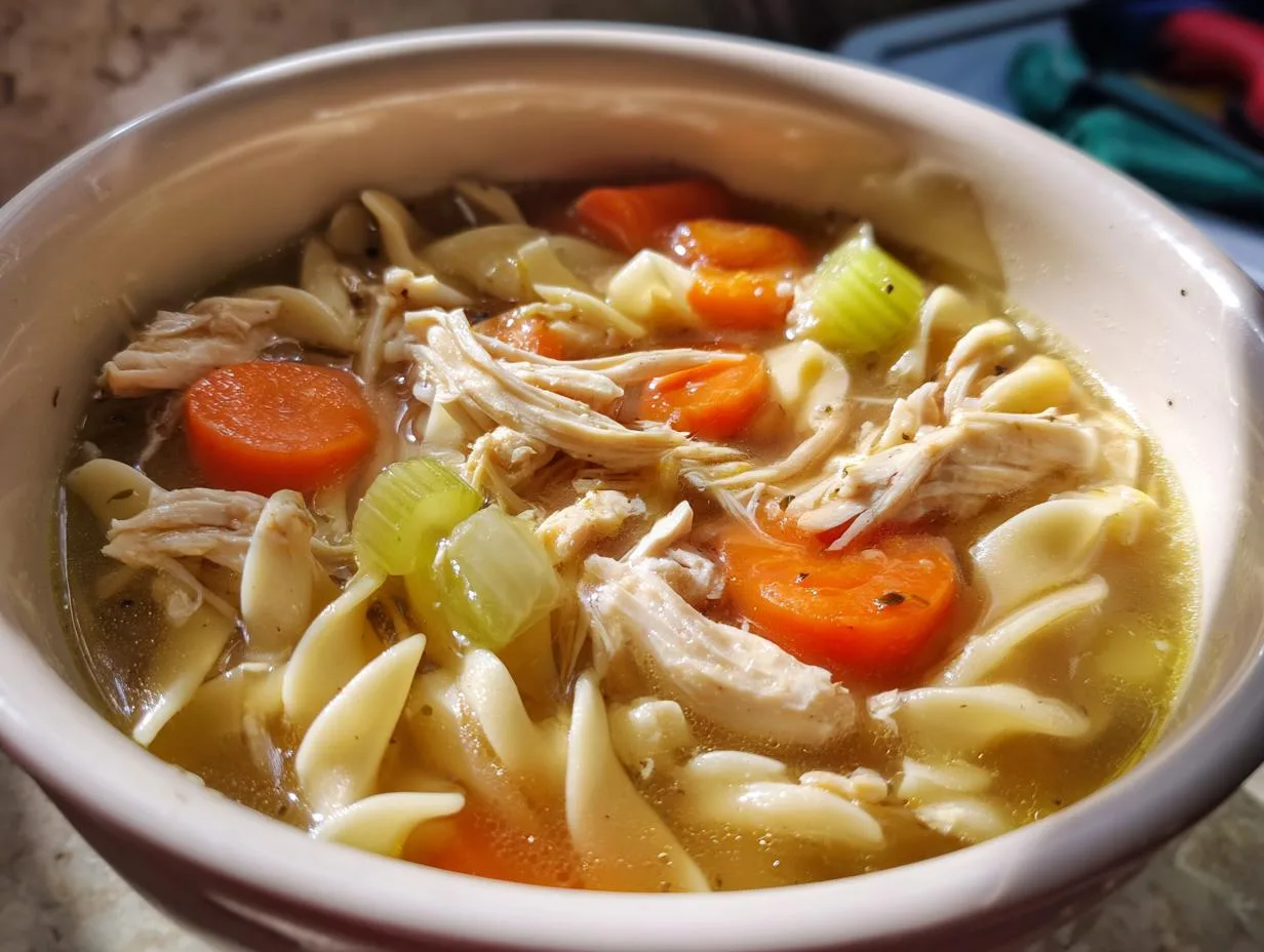 Ultimate 6-Hour Slow Cooker Chicken Noodle Soup Recipe
