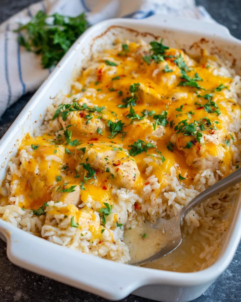 Smothered Chicken and Rice - detail 3