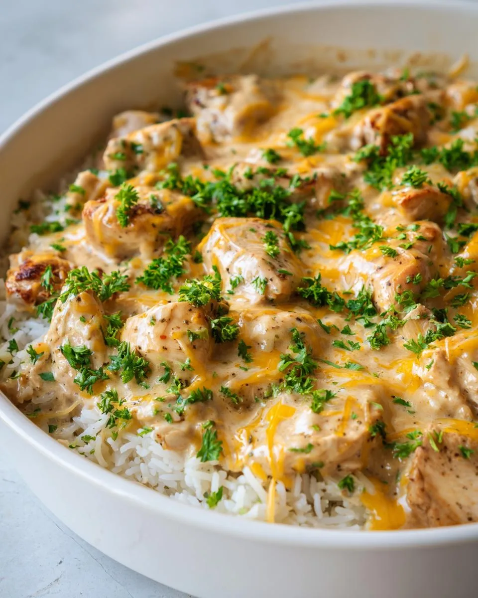 Smothered Chicken and Rice - detail 5
