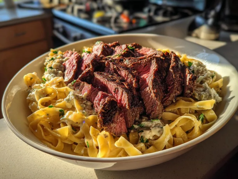 Steak and Pasta Recipe