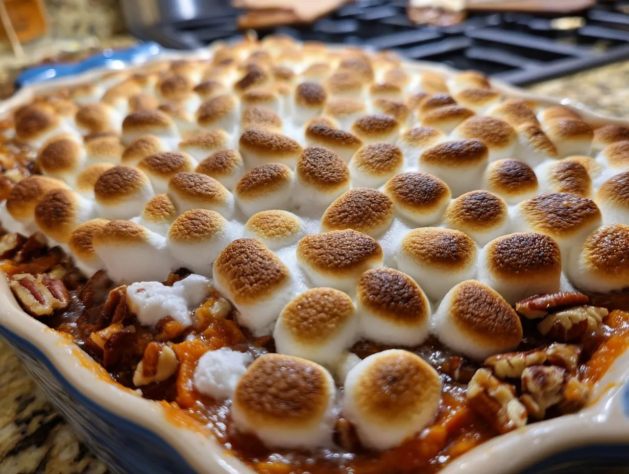 Irresistible Sweet Potato Casserole Marshmallows in 4 Steps