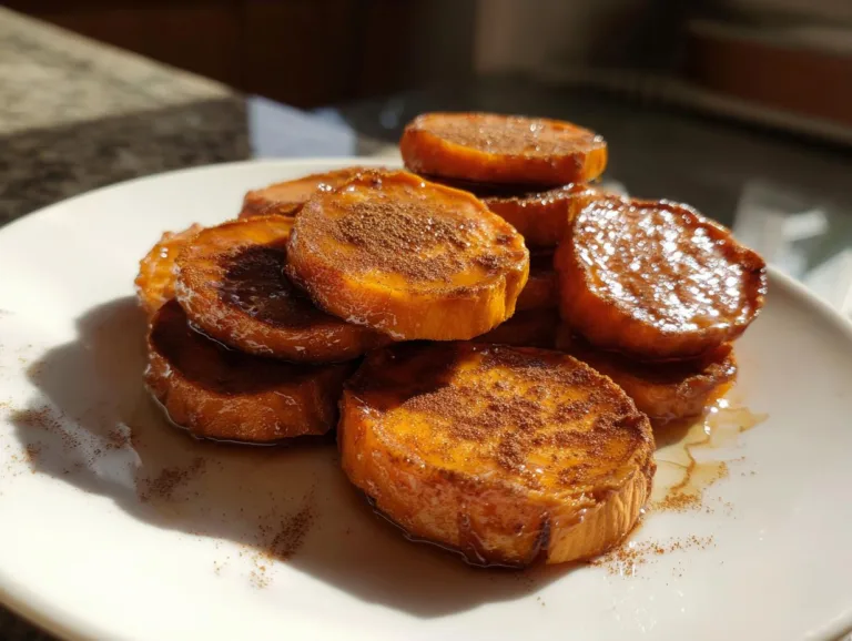 Sweet Potato Rounds Honey